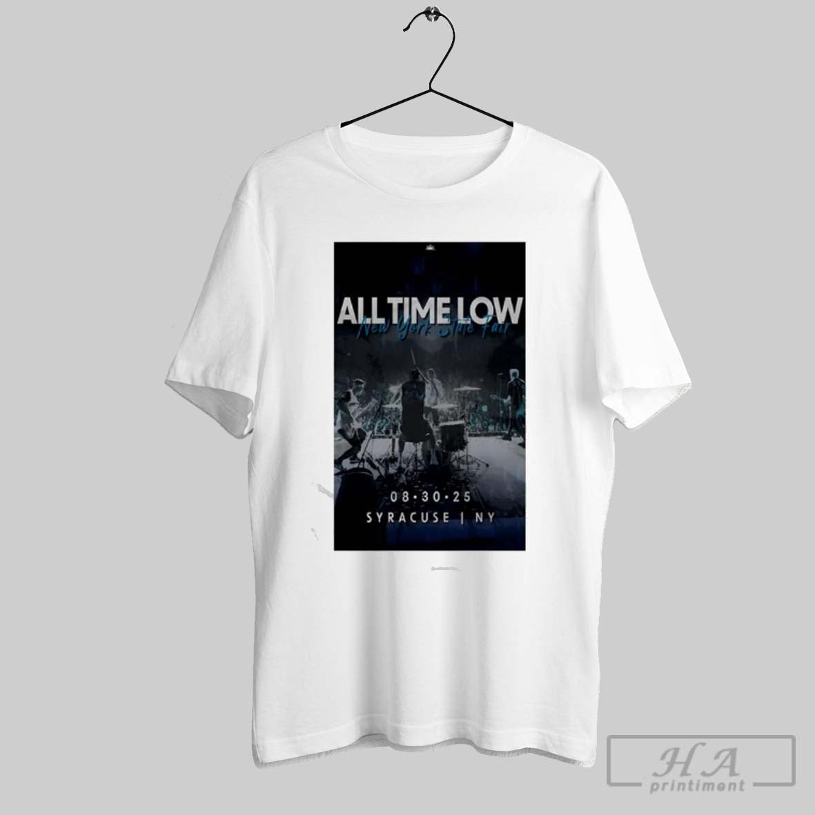 Syracuse Ny 2025 All Time Low Poster - Adult & Kids T-Shirts, Sweatshirts & Hoodies apparel design preview 1