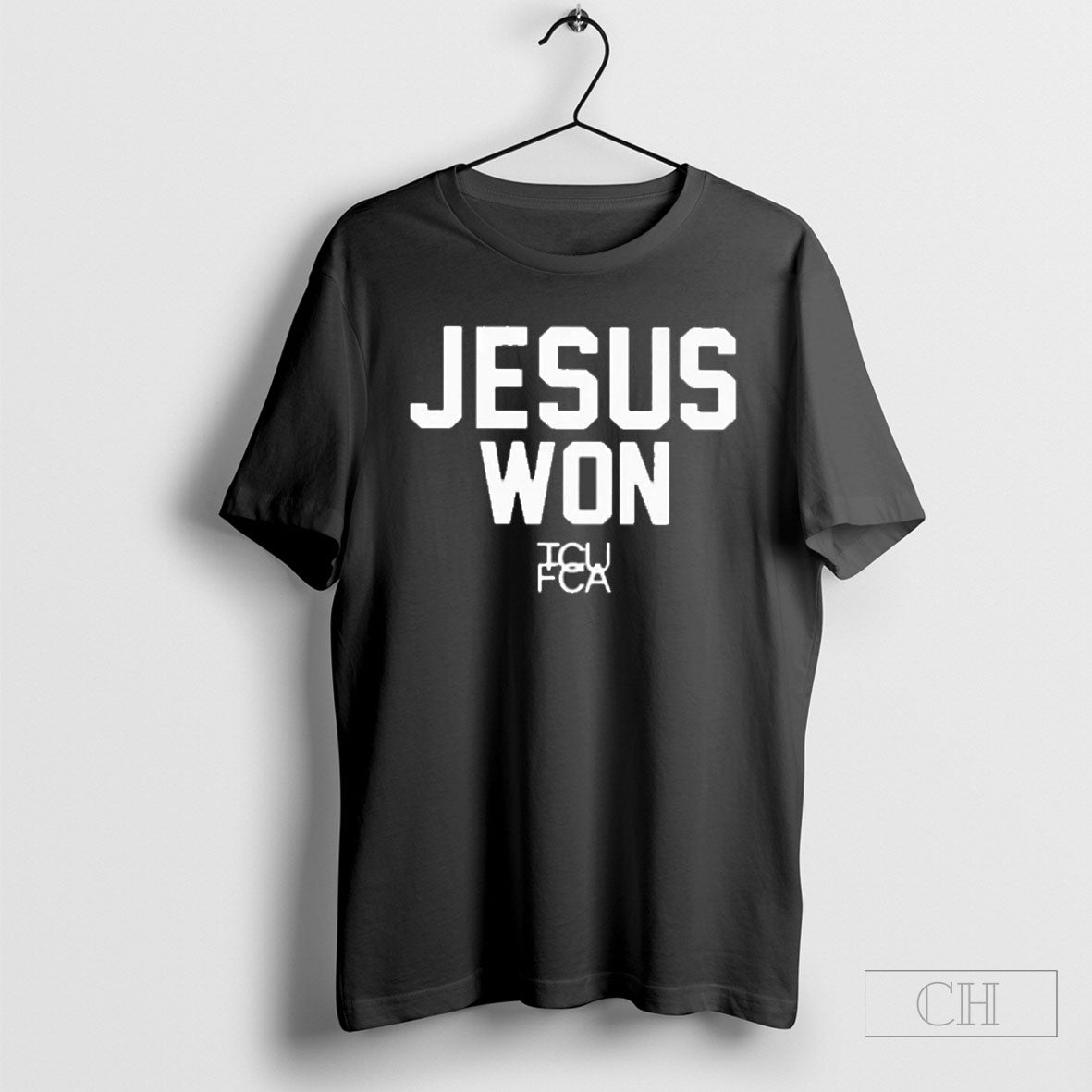 Tcu Football Jesus Won - Adult & Kids T-Shirts, Sweatshirts & Hoodies apparel design preview 1