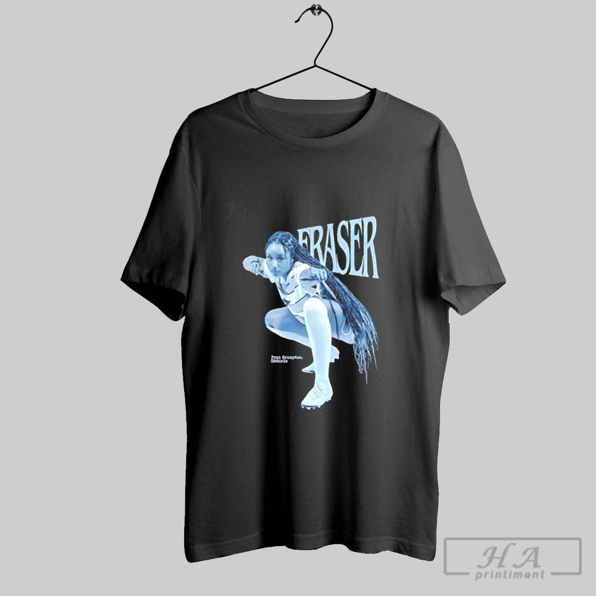 Taijah Fraser Middle Tennessee State Soccer From - Adult & Kids T-Shirts, Sweatshirts & Hoodies apparel design preview 1
