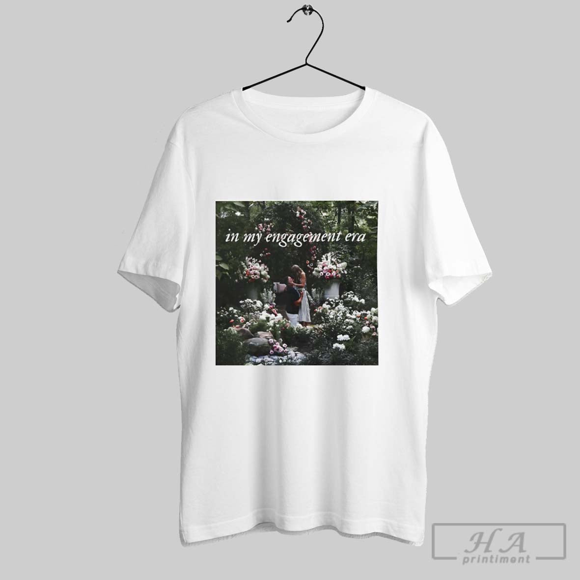 Taylor And Travis Kelce Engaged In My Engagament Era - Adult & Kids T-Shirts, Sweatshirts & Hoodies apparel design preview 1