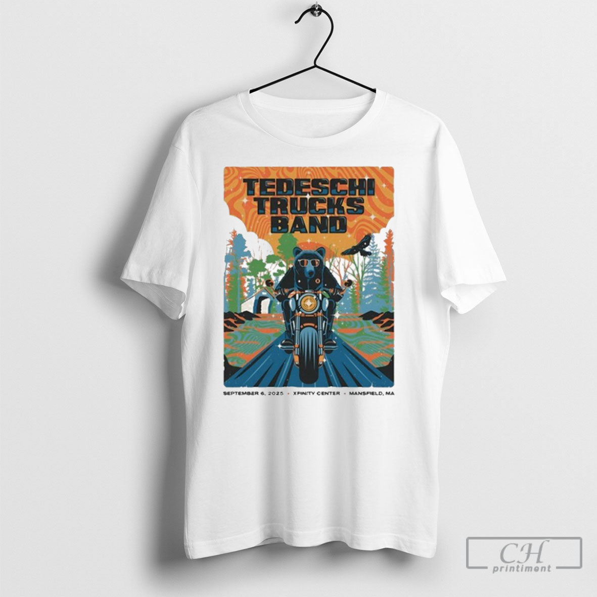 Tedeschi Trucks Band 9 6 2025 Xfinity Center In - Adult & Kids T-Shirts, Sweatshirts & Hoodies apparel design preview 1