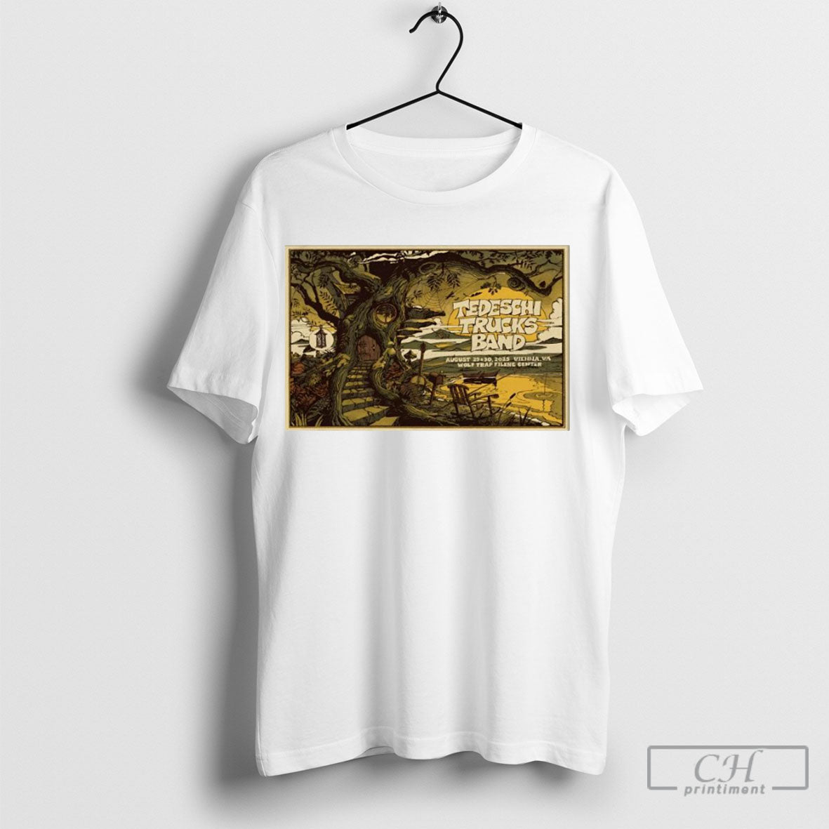 Tedeschi Trucks Band Wolf Trap Filene Center In - Adult & Kids T-Shirts, Sweatshirts & Hoodies apparel design preview 1
