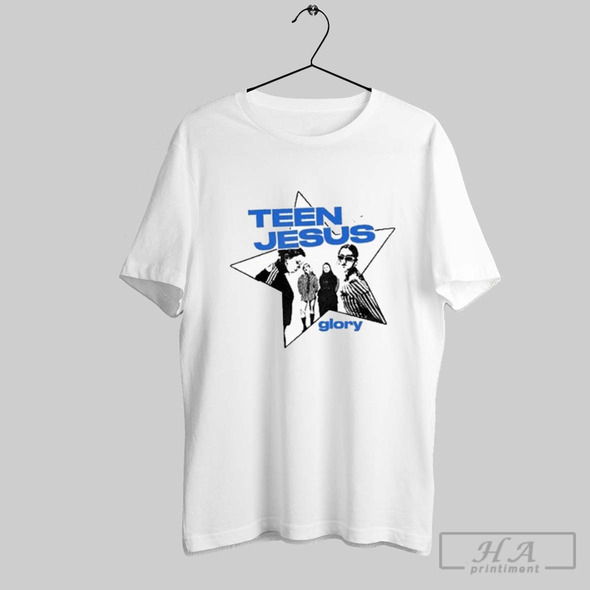 Teen Jesus And The Jean Teasers Glory Star - Adult & Kids T-Shirts, Sweatshirts & Hoodies apparel design preview 1