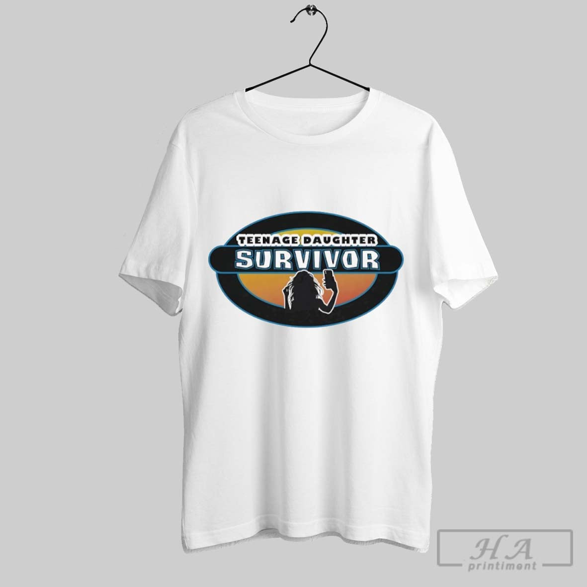 Teenage Daughter Survivor - Adult & Kids T-Shirts, Sweatshirts & Hoodies apparel design preview 1