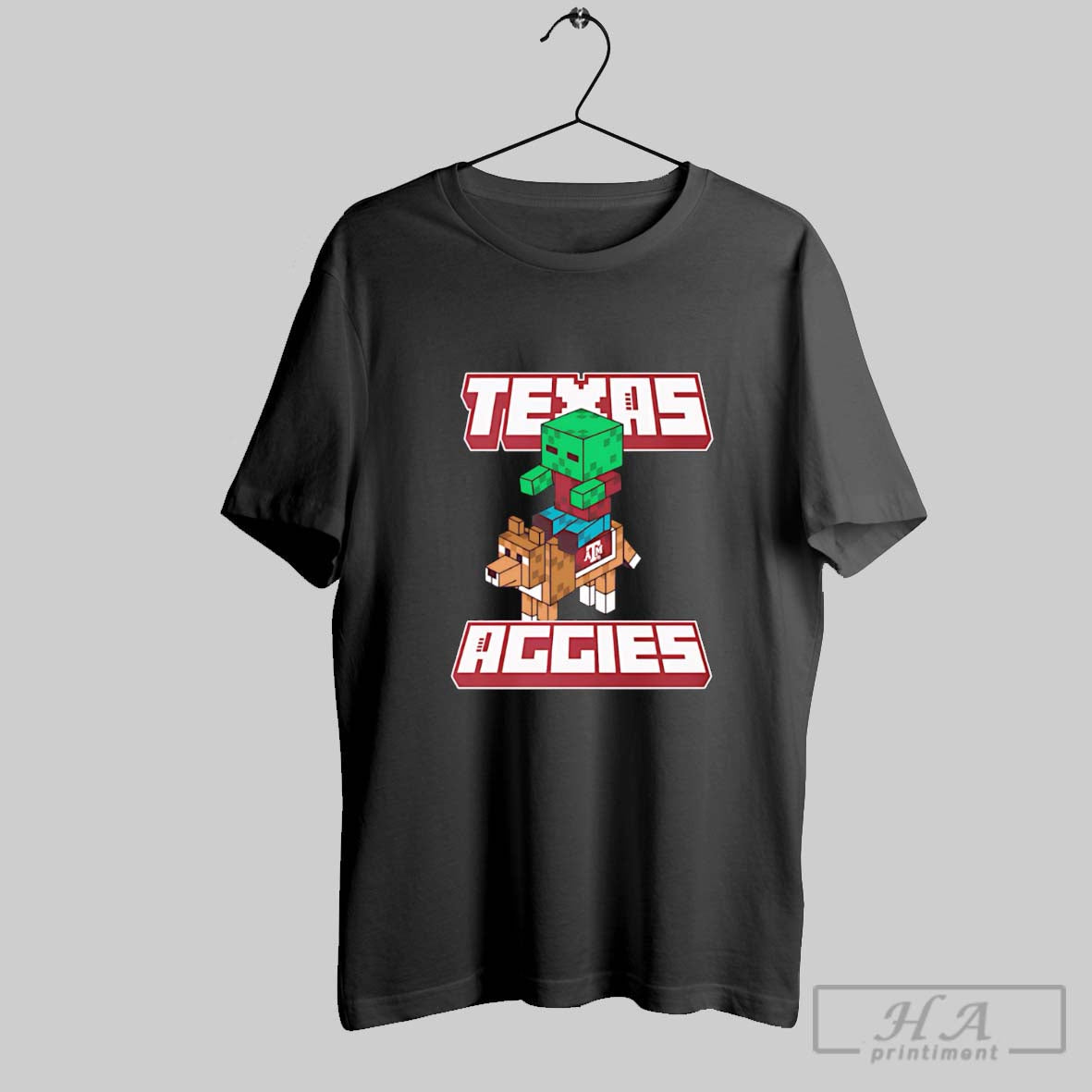 Texas Aggies Blocked Pixelated Sweater And V Neck - Adult & Kids T-Shirts, Sweatshirts & Hoodies apparel design preview 1