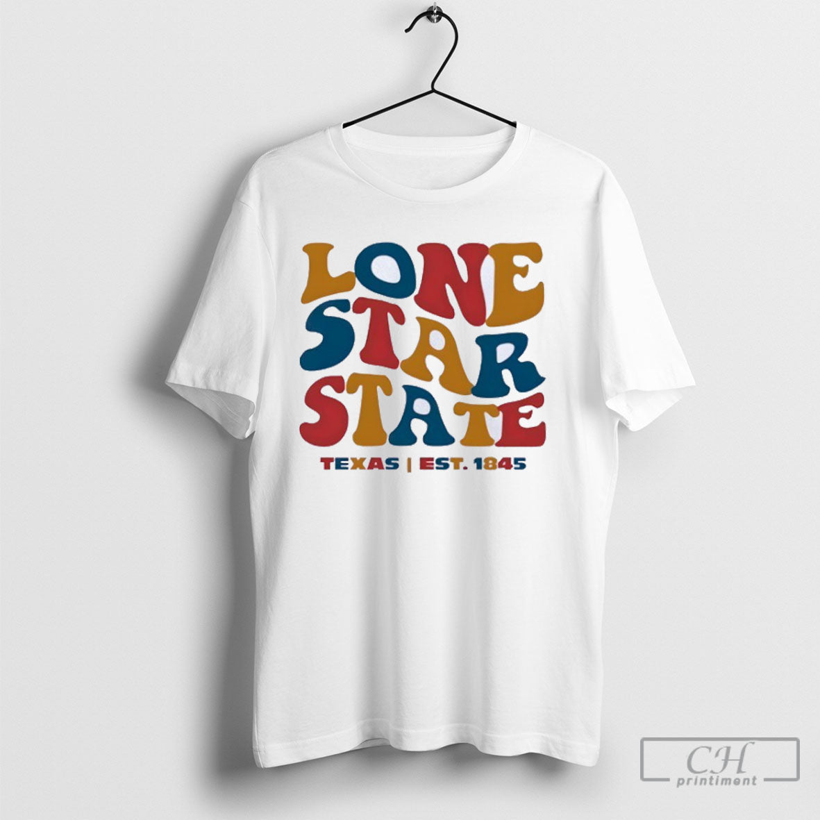Texas Ash Lone Star State Est 1845 Vintage - Adult & Kids T-Shirts, Sweatshirts & Hoodies apparel design preview 1