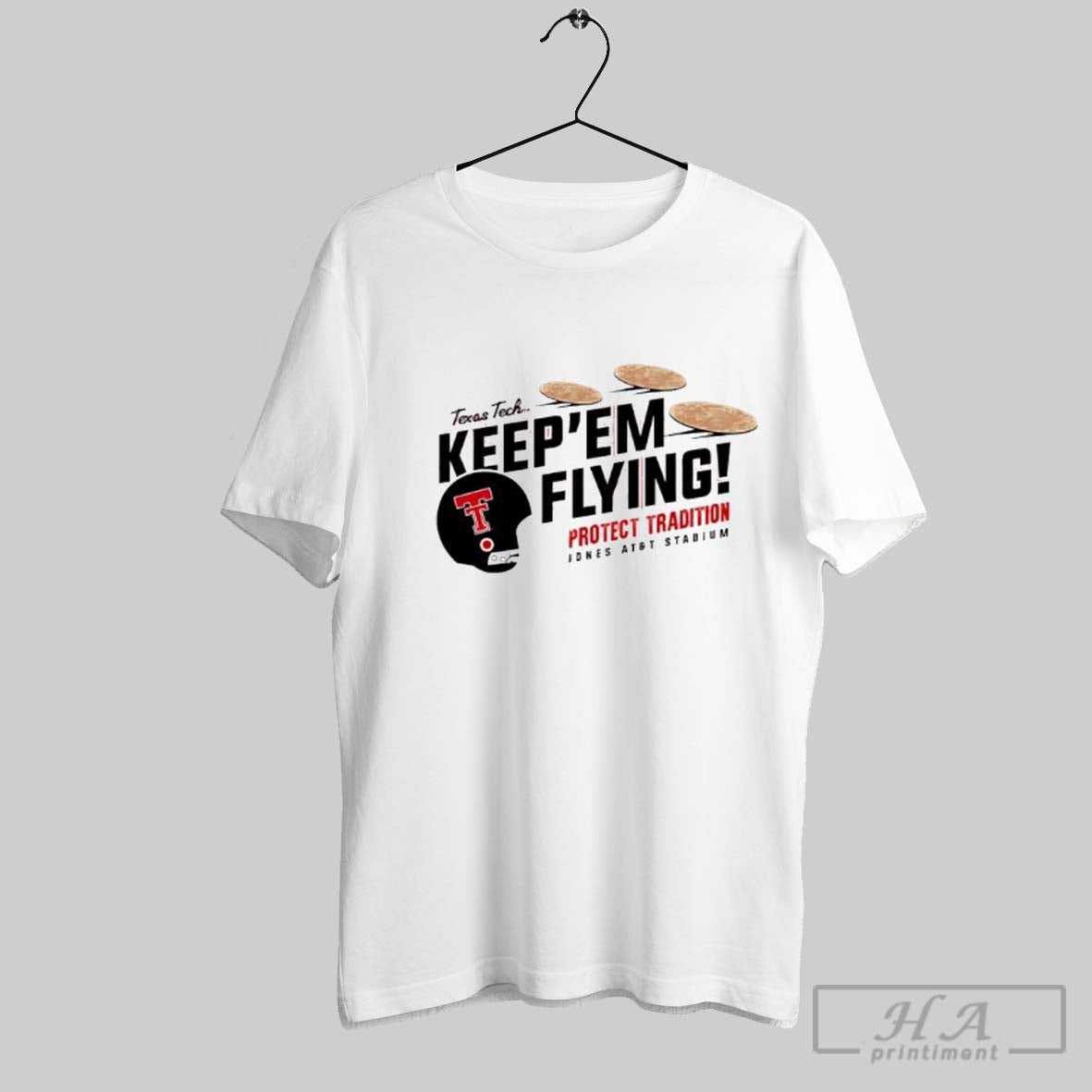 Texas Tech Red Raiders Football Keepem Flying Flour - Adult & Kids T-Shirts, Sweatshirts & Hoodies apparel design preview 1
