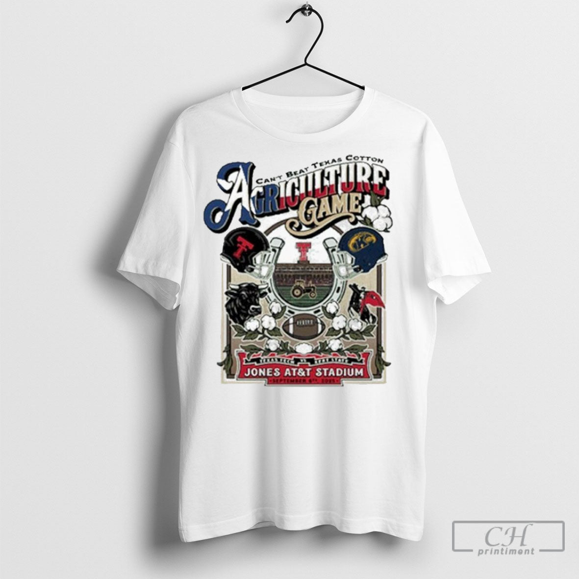 Texas Tech Red Raiders Vs Kent State Golden Flashes - Adult & Kids T-Shirts, Sweatshirts & Hoodies apparel design preview 1