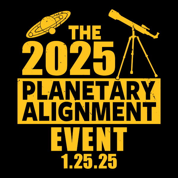 The 2025 Planetary Alignment Event - Adult & Kids T-Shirts, Sweatshirts & Hoodies apparel design preview 1