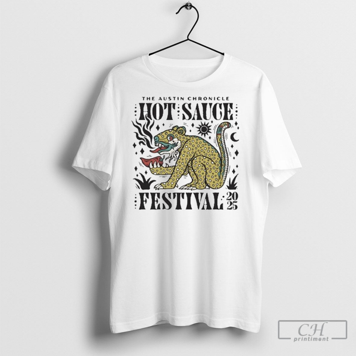 The Austin Chronicle Hot Sauce Festival 2025 - Adult & Kids T-Shirts, Sweatshirts & Hoodies apparel design preview 1