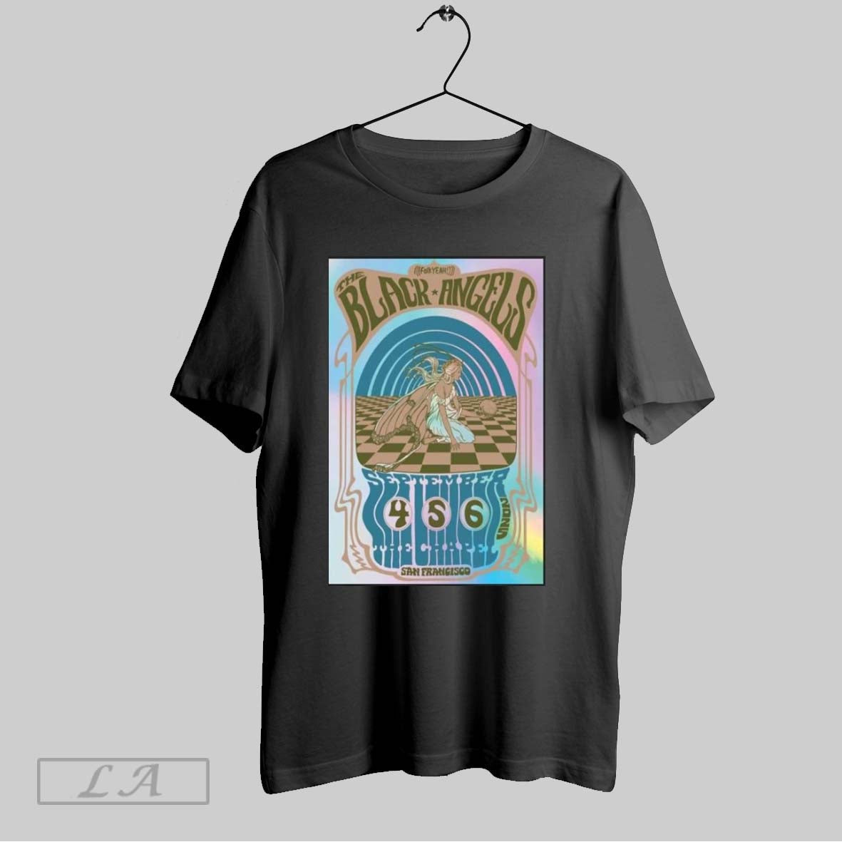 The Black Angels San Francisco Ca September 4 6 2025 - Adult & Kids T-Shirts, Sweatshirts & Hoodies apparel design preview 1