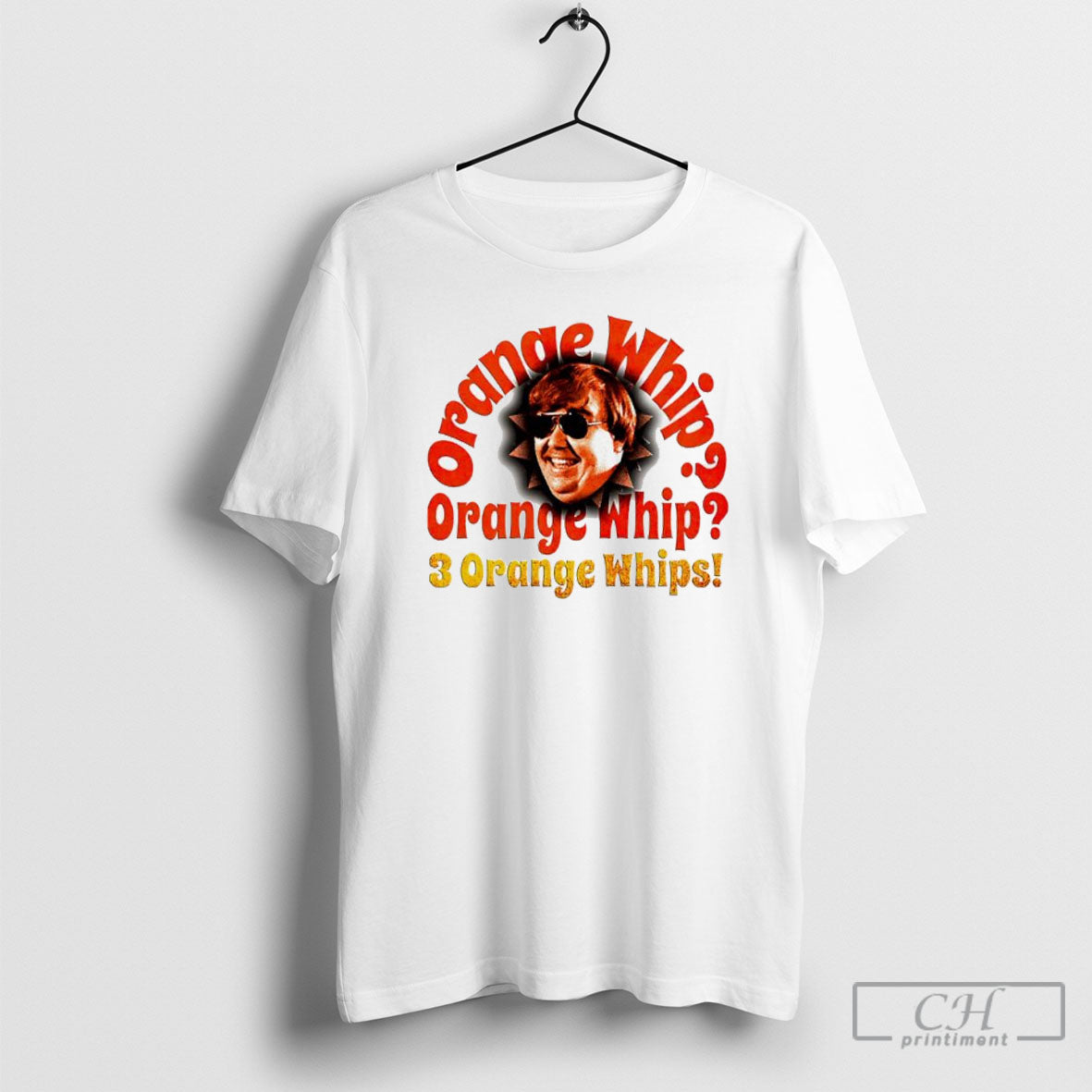 The Blues Brothers Jake Three Orange Whips Logo 1980 - Adult & Kids T-Shirts, Sweatshirts & Hoodies apparel design preview 1