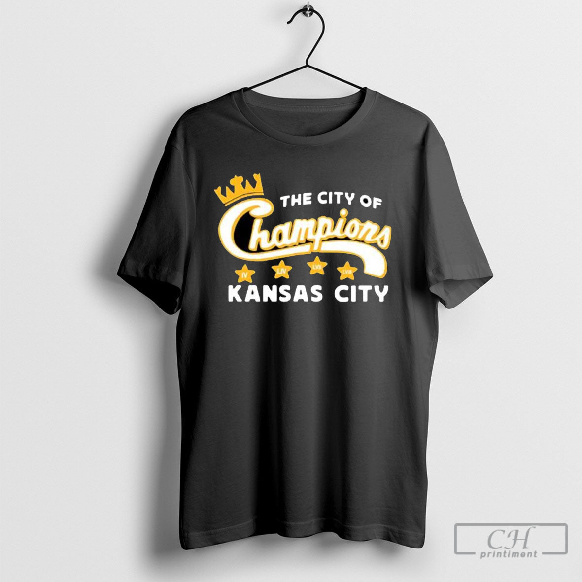 The City Of Champions Kansas Chiefs - Adult & Kids T-Shirts, Sweatshirts & Hoodies apparel design preview 1
