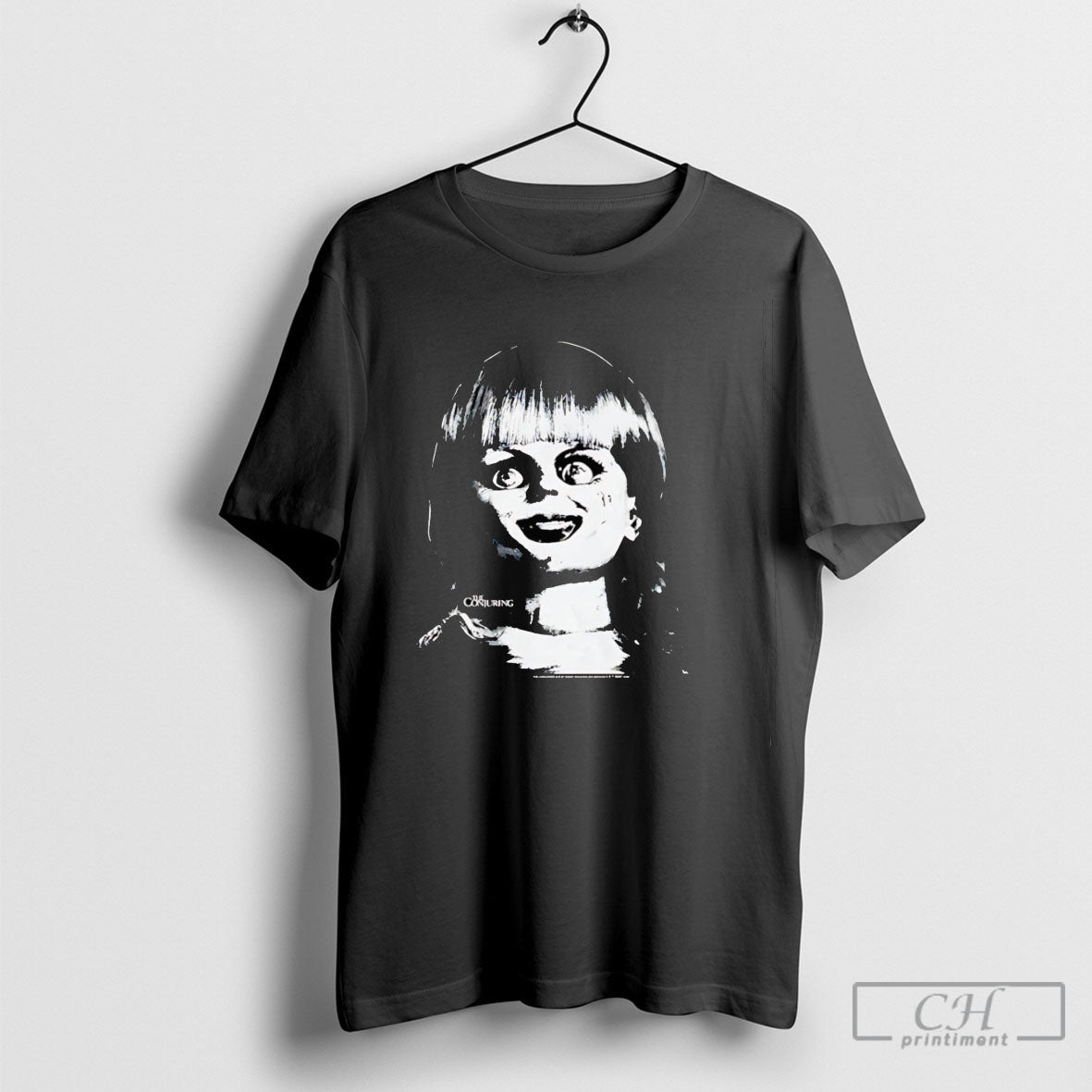 The Conjuring Last Rites Annabelle Face - Adult & Kids T-Shirts, Sweatshirts & Hoodies apparel design preview 1