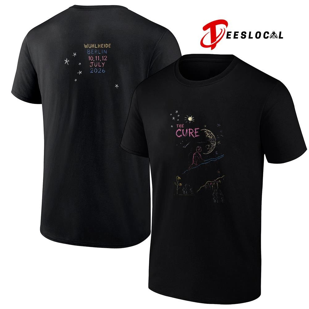 The Cure Berlin Germany Weekend doodle - Adult & Kids T-Shirts, Sweatshirts & Hoodies apparel design preview 1