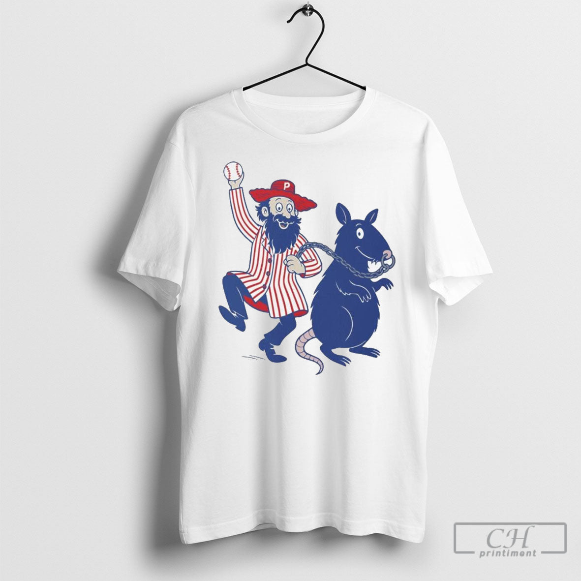 The Dancing Dutchman And His Rat Chauncey - Adult & Kids T-Shirts, Sweatshirts & Hoodies apparel design preview 1