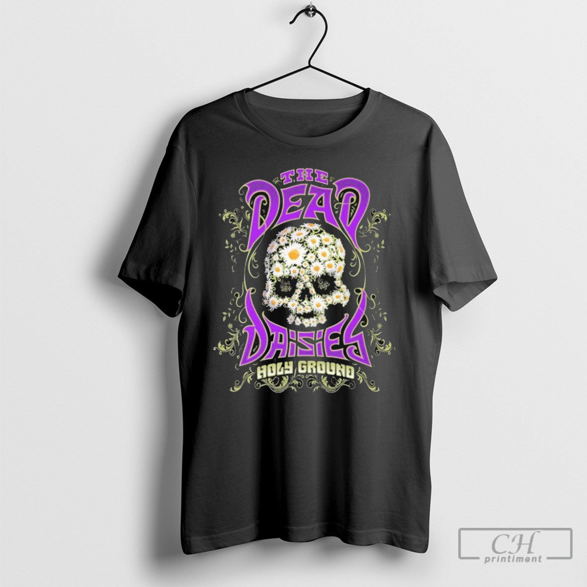 The Dead Daisies Holy Ground Album - Adult & Kids T-Shirts, Sweatshirts & Hoodies apparel design preview 1