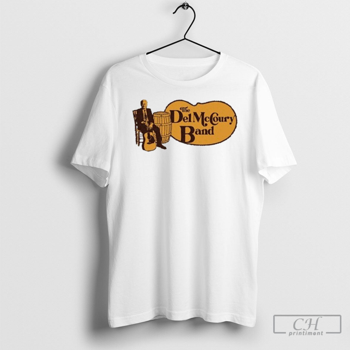 The Del Mccoury Band X Cracker Barrel Logo - Adult & Kids T-Shirts, Sweatshirts & Hoodies apparel design preview 1