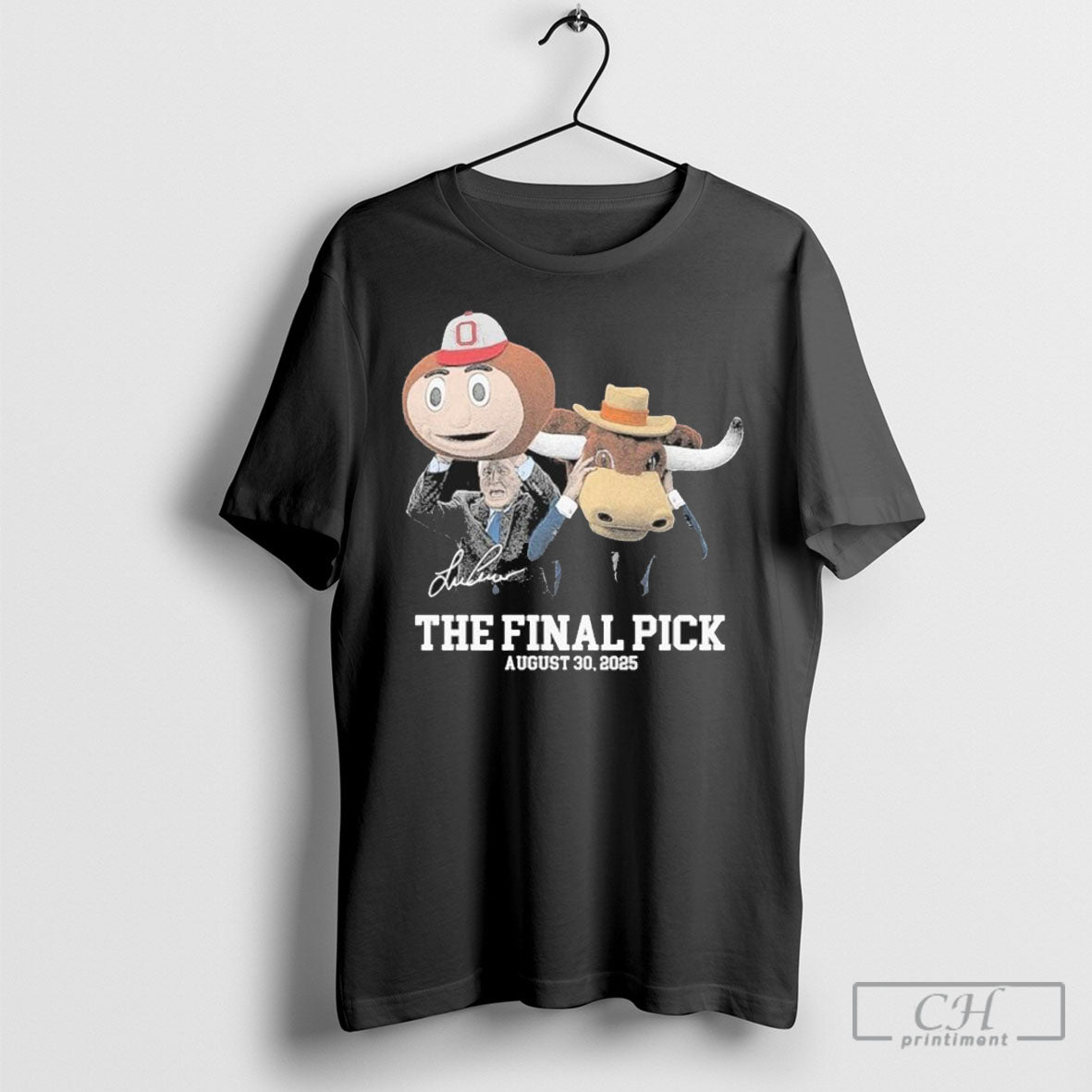 The Final Pick Lee Corso College Gameday - Adult & Kids T-Shirts, Sweatshirts & Hoodies apparel design preview 1