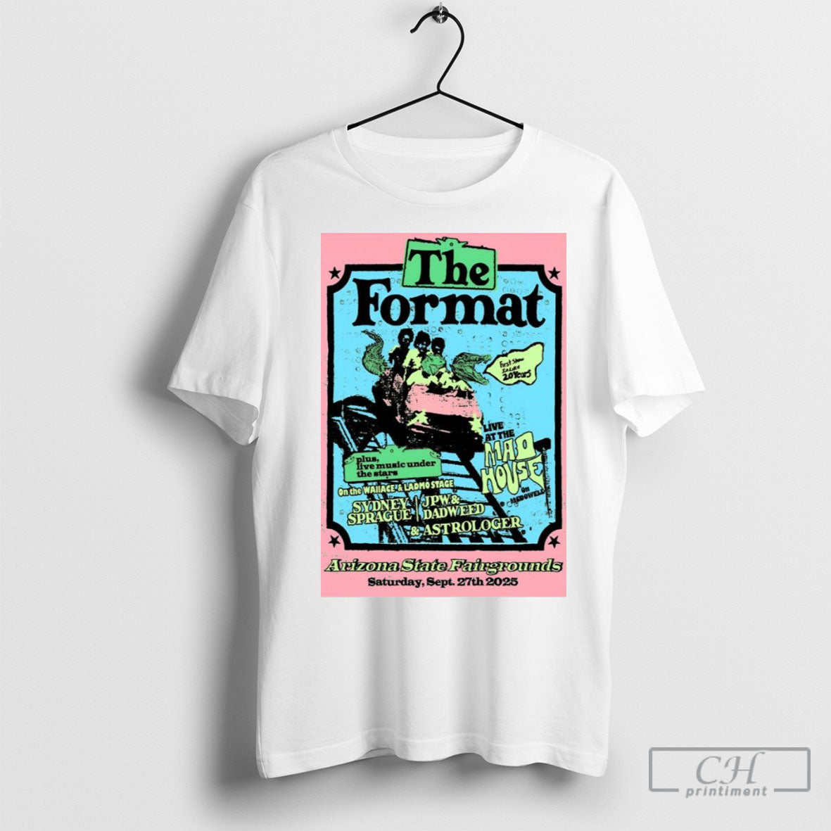 The Format Sept 27 2025 Veterans Memorial Coliseum - Adult & Kids T-Shirts, Sweatshirts & Hoodies apparel design preview 1