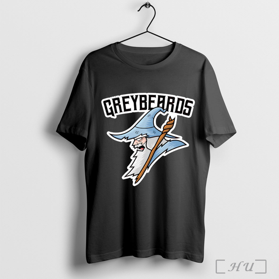 The Greybeards Wizard - Adult & Kids T-Shirts, Sweatshirts & Hoodies apparel design preview 1