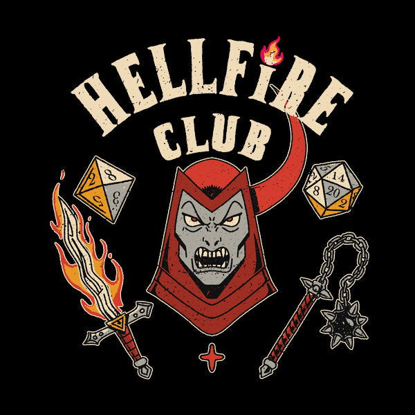 The Hellfire Vengeance - Adult & Kids T-Shirts, Sweatshirts & Hoodies apparel design preview 1