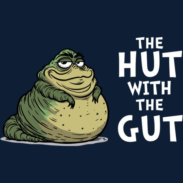 The Hut With Gut - Adult & Kids T-Shirts, Sweatshirts & Hoodies apparel design preview 1
