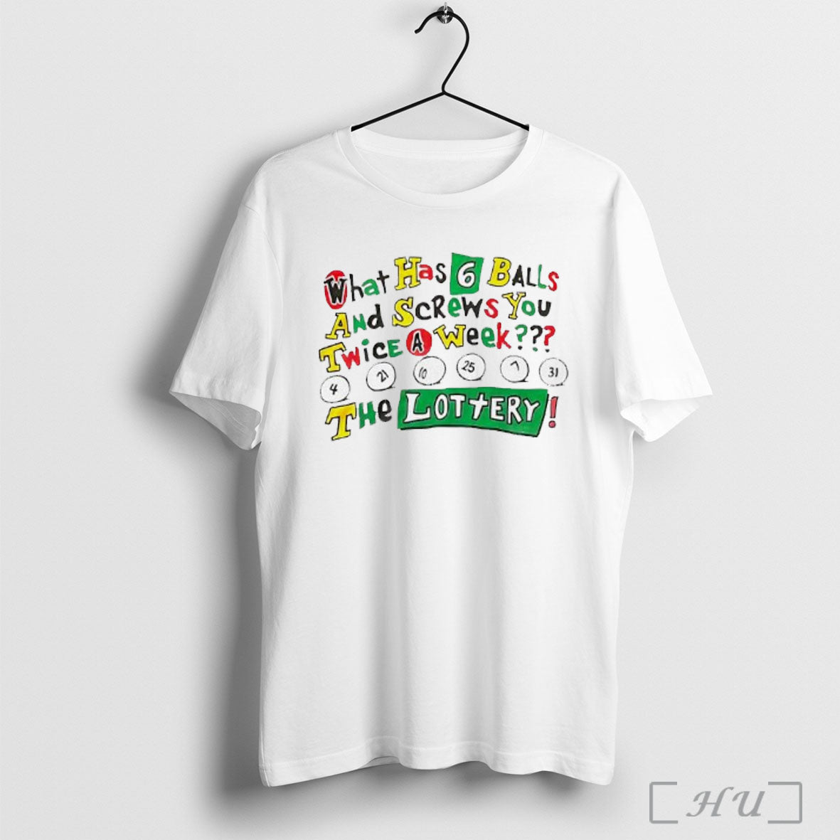 The Lottery Day Powerball Vintage Graphic - Adult & Kids T-Shirts, Sweatshirts & Hoodies apparel design preview 1