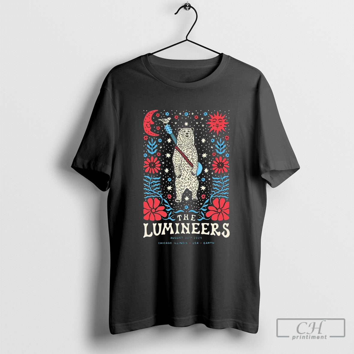 The Lumineers Soldier Field Chicago Il Aug 30 2025 - Adult & Kids T-Shirts, Sweatshirts & Hoodies apparel design preview 1