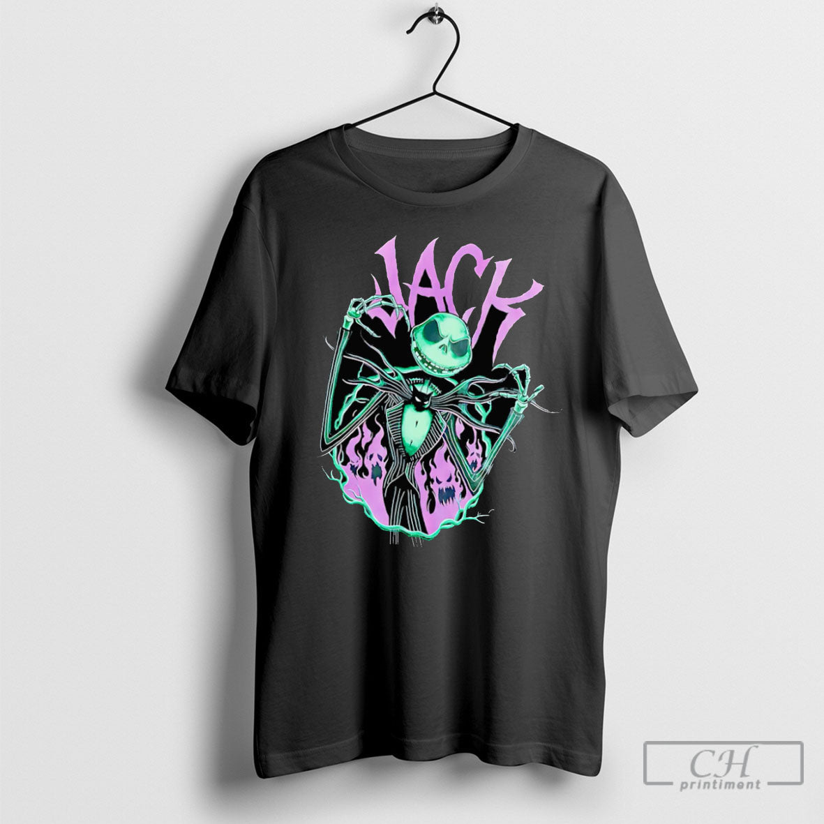 The Nightmare Before Christmas Jack Skellington - Adult & Kids T-Shirts, Sweatshirts & Hoodies apparel design preview 1