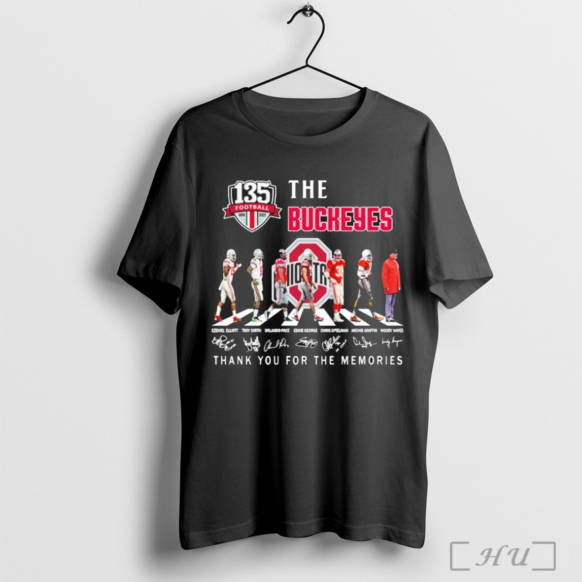 The Osu Buckeyes Football Abbey Road 2025 - Adult & Kids T-Shirts, Sweatshirts & Hoodies apparel design preview 1