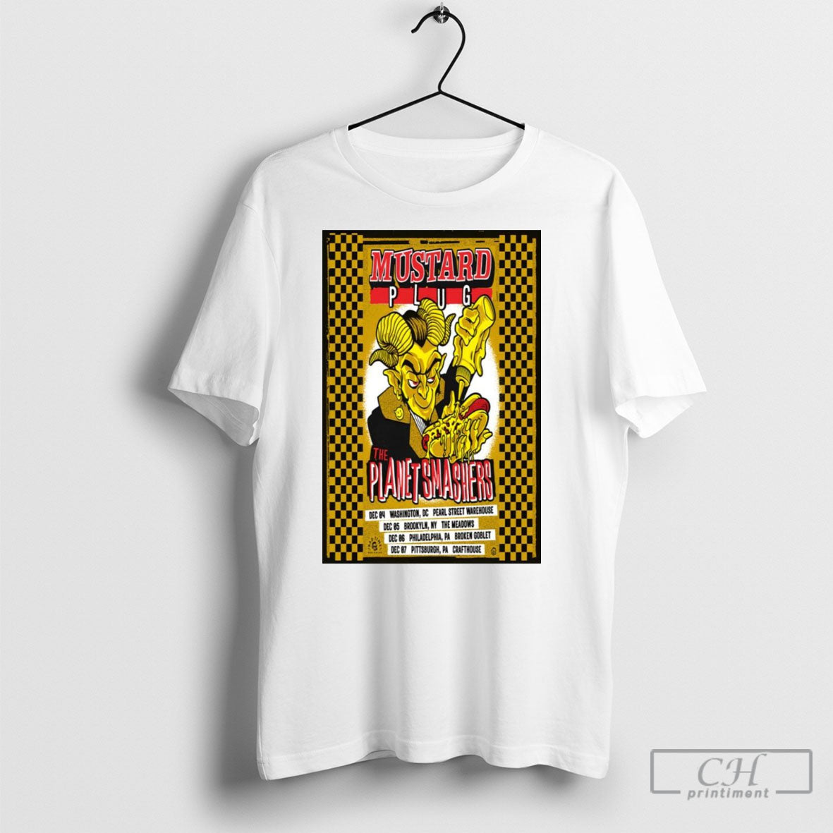 The Planet Smashers Concert 2025 Tour - Adult & Kids T-Shirts, Sweatshirts & Hoodies apparel design preview 1