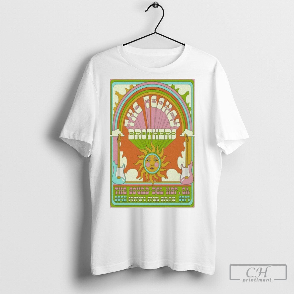 The Teskey Brothers September 28 2025 Sound At Del - Adult & Kids T-Shirts, Sweatshirts & Hoodies apparel design preview 1