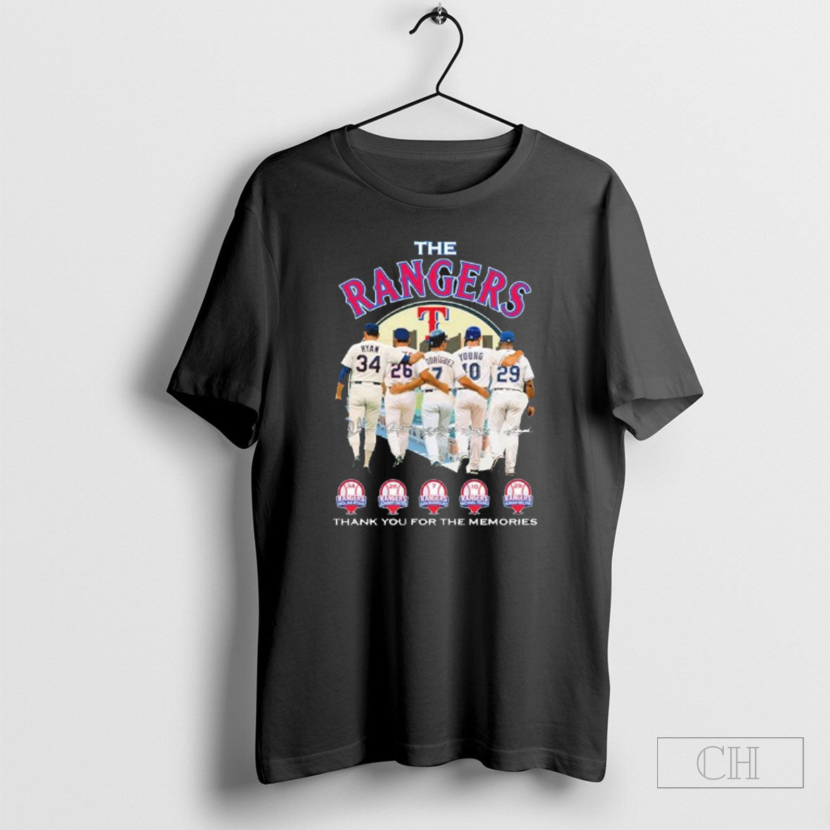 The Texas Rangers Immortals Players - Adult & Kids T-Shirts, Sweatshirts & Hoodies apparel design preview 1