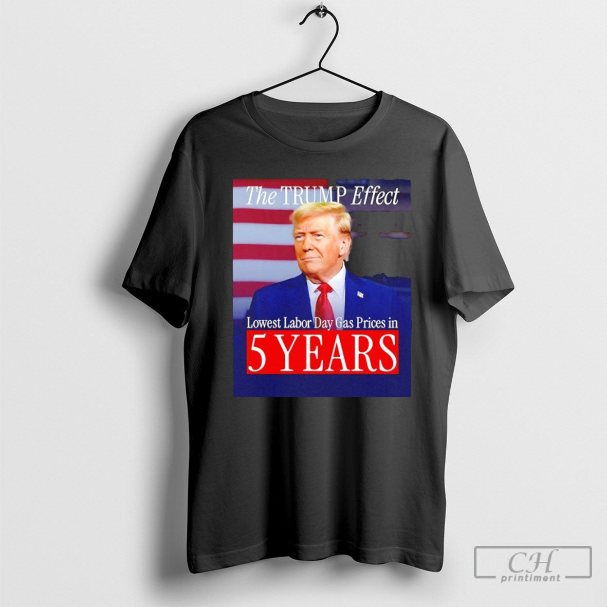 The Trump Effect Lowest Labor Day Gas Prices In 5 - Adult & Kids T-Shirts, Sweatshirts & Hoodies apparel design preview 1