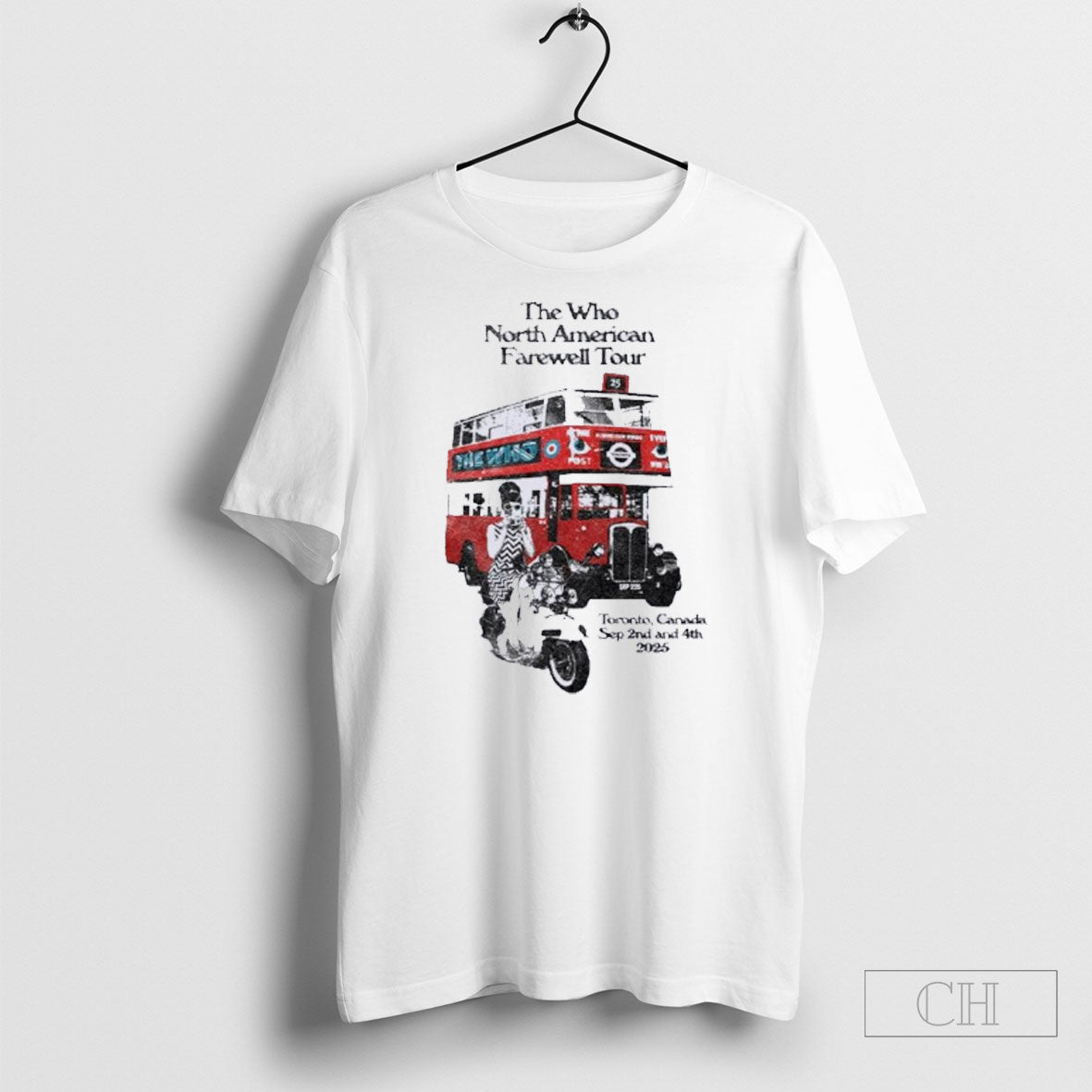 The Who Toronto Canada September 2nd And 4th 2025 T - Adult & Kids T-Shirts, Sweatshirts & Hoodies apparel design preview 1