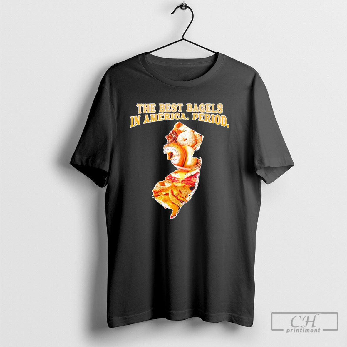The Best Bagels In America Period - Adult & Kids T-Shirts, Sweatshirts & Hoodies apparel design preview 1