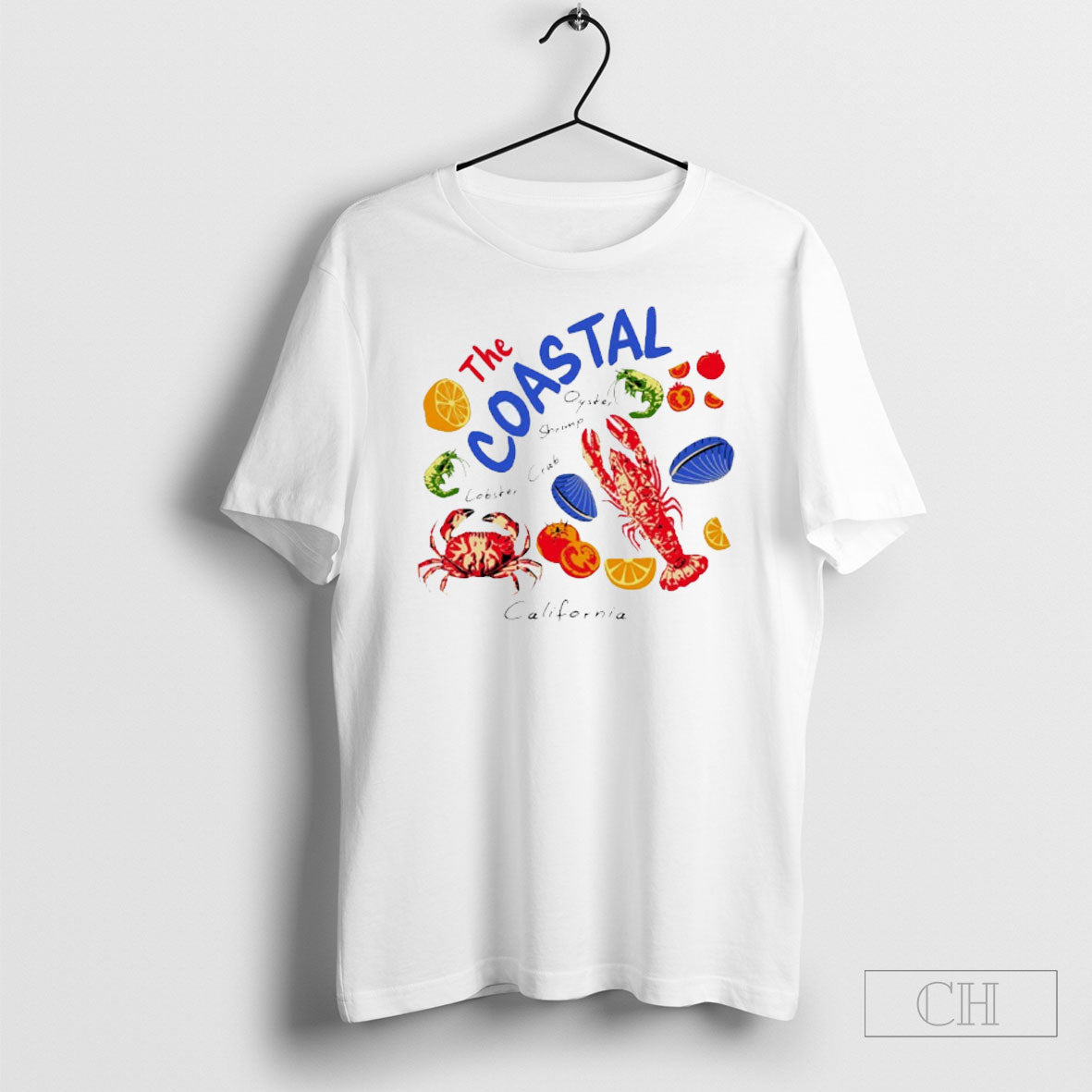 The Coastal California Graphic - Adult & Kids T-Shirts, Sweatshirts & Hoodies apparel design preview 1
