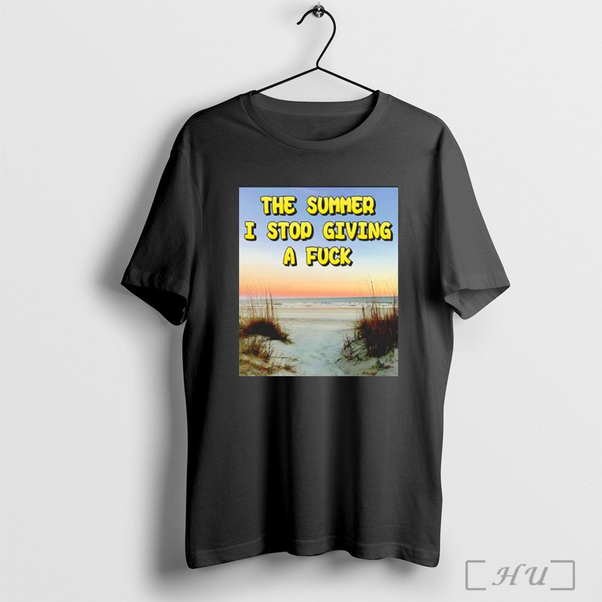The Summer I Stop Giving A Fuck - Adult & Kids T-Shirts, Sweatshirts & Hoodies apparel design preview 1