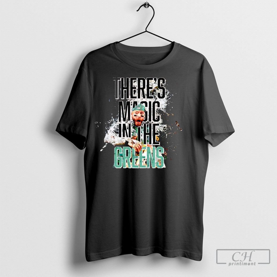 Theres Magic In The Greens - Adult & Kids T-Shirts, Sweatshirts & Hoodies apparel design preview 1