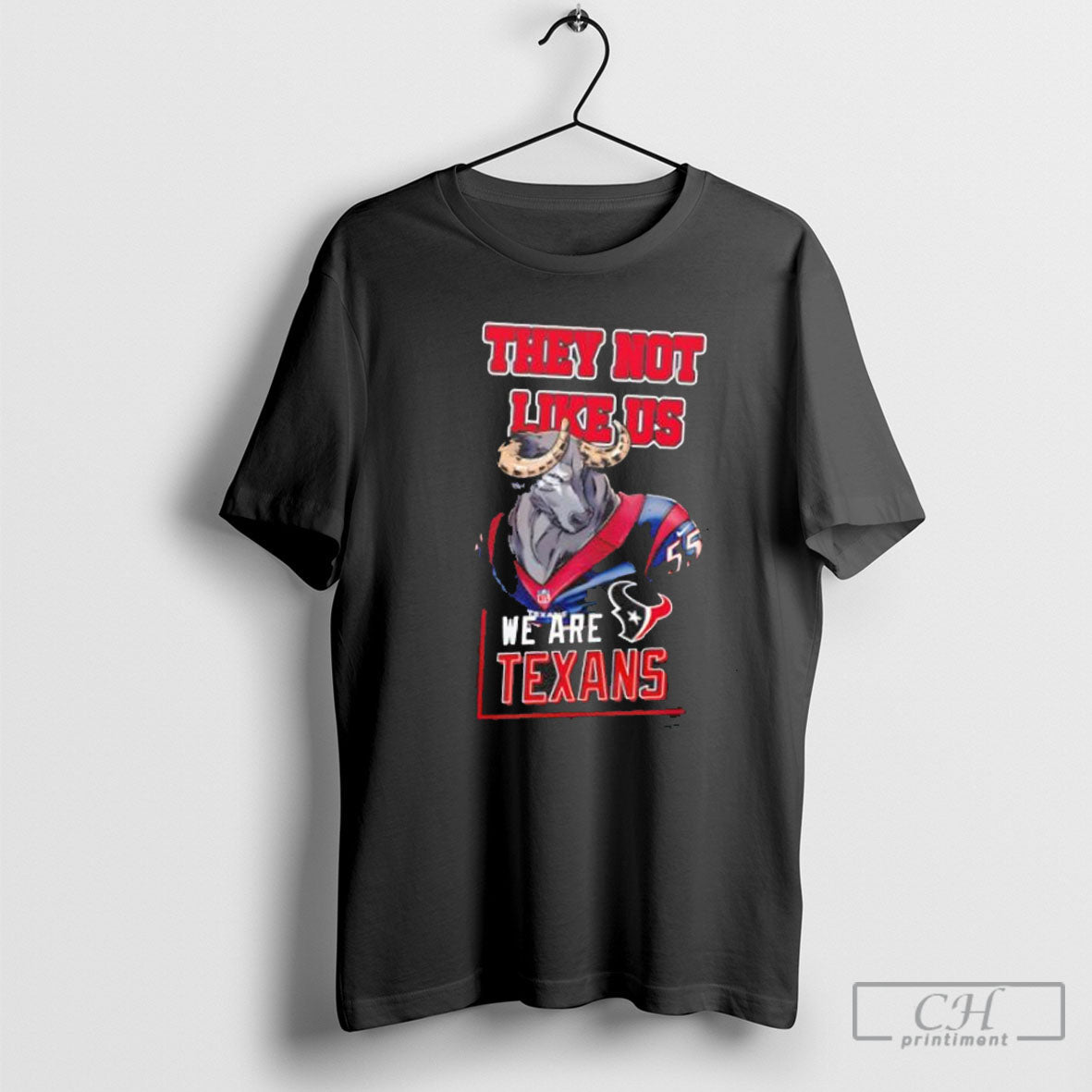 They Not Like Us We Are Houston Texans Football - Adult & Kids T-Shirts, Sweatshirts & Hoodies apparel design preview 1