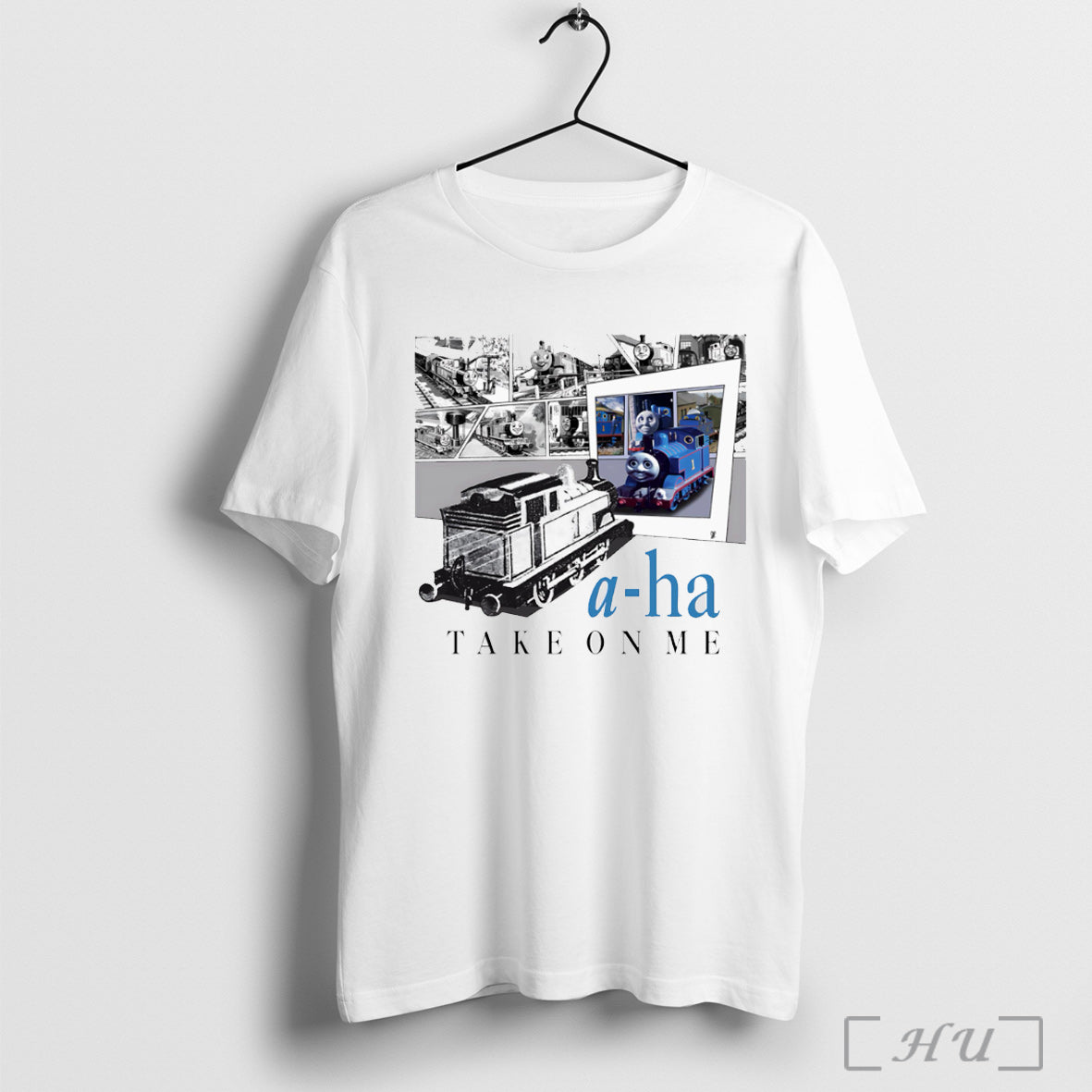 Thomas A Ha Take On Me - Adult & Kids T-Shirts, Sweatshirts & Hoodies apparel design preview 1