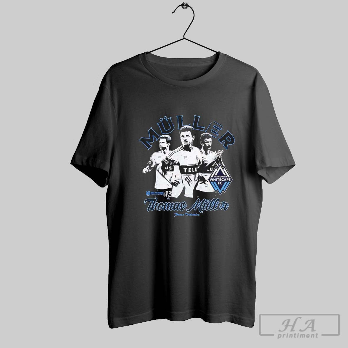 Thomas Muller Vancouver Whitecaps Fc Number 13 - Adult & Kids T-Shirts, Sweatshirts & Hoodies apparel design preview 1