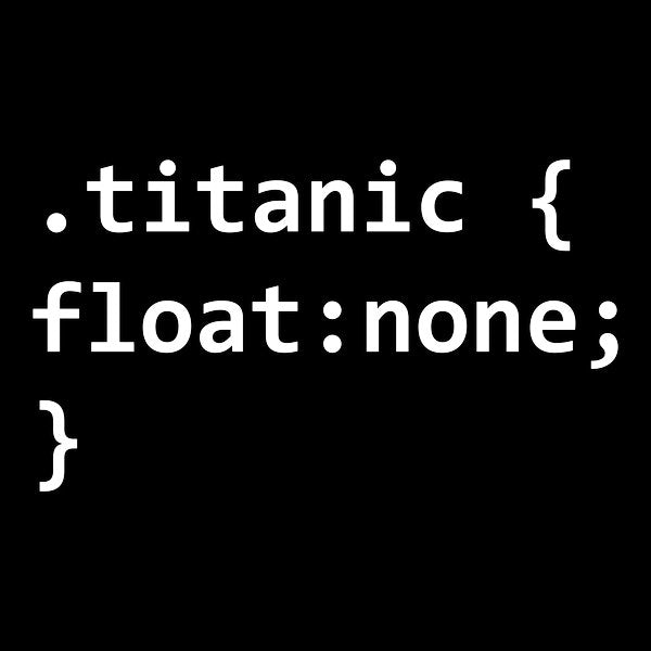 Titanic Code - Adult & Kids T-Shirts, Sweatshirts & Hoodies apparel design preview 1