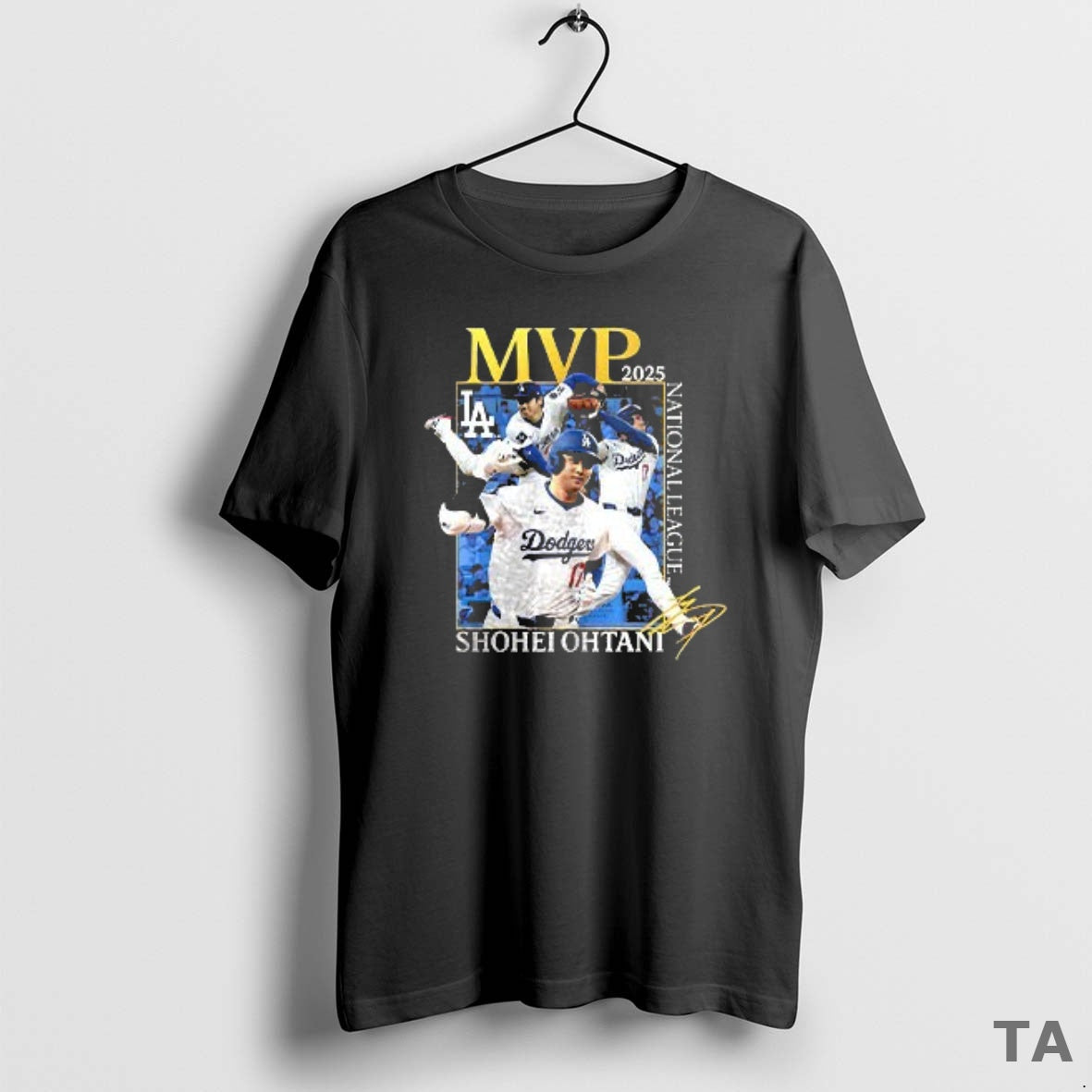 Top 2025 Mvp National League Shohei Ohtani 17 - Adult & Kids T-Shirts, Sweatshirts & Hoodies apparel design preview 1