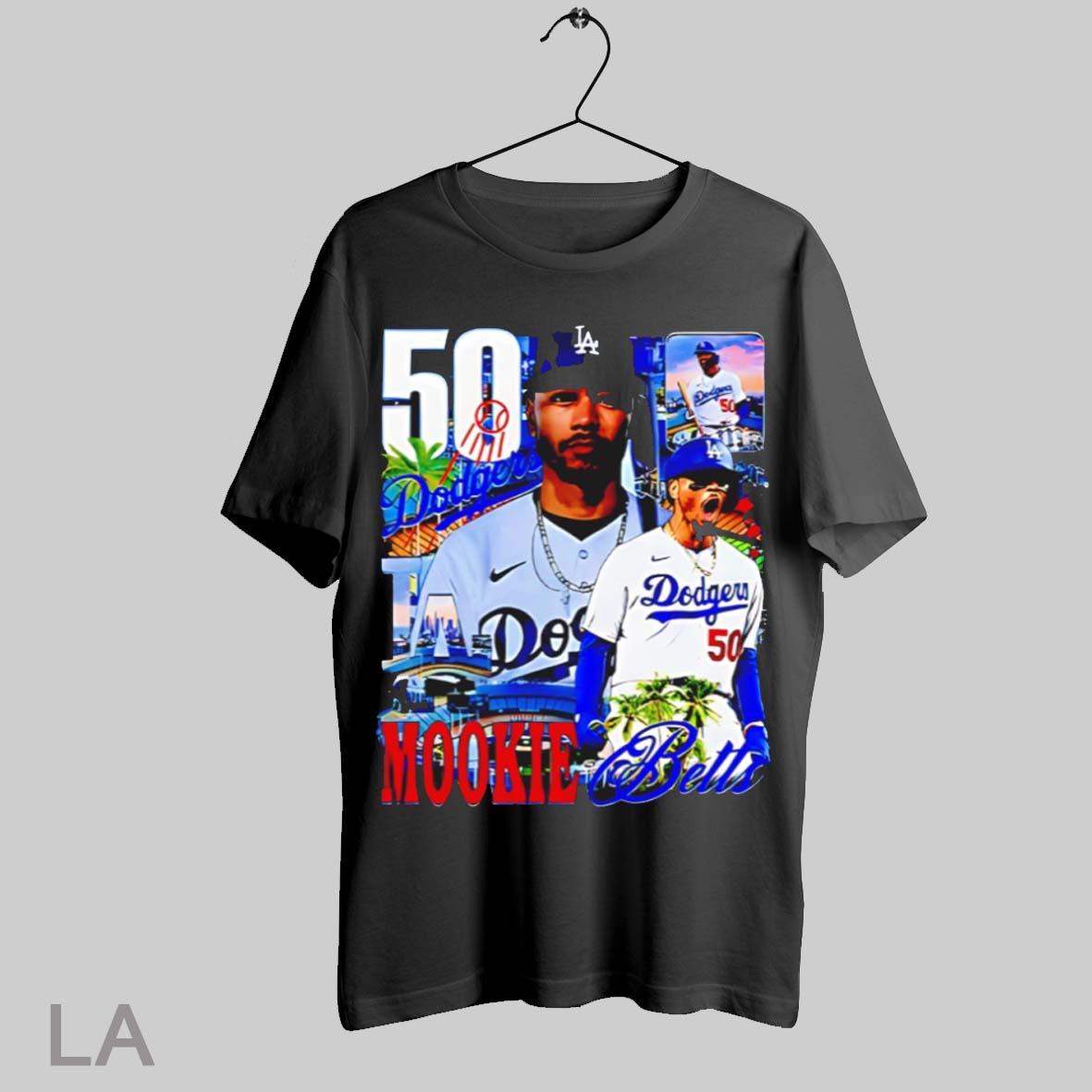 Top 50 Mookie Betts Dodgers Graphic - Adult & Kids T-Shirts, Sweatshirts & Hoodies apparel design preview 1