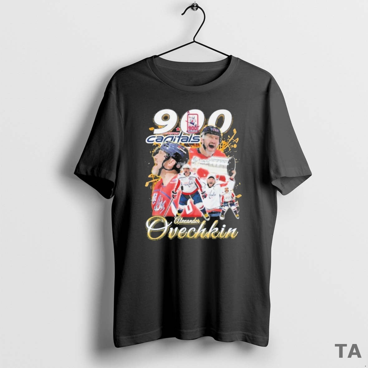 Top Alexander Ovechkin Washington Capitals 2025 - Adult & Kids T-Shirts, Sweatshirts & Hoodies apparel design preview 1
