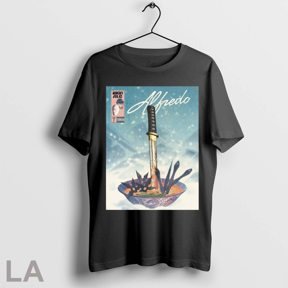 Top Alfredo 2 Comic Freddie Gibbs And Alchemist - Adult & Kids T-Shirts, Sweatshirts & Hoodies apparel design preview 1
