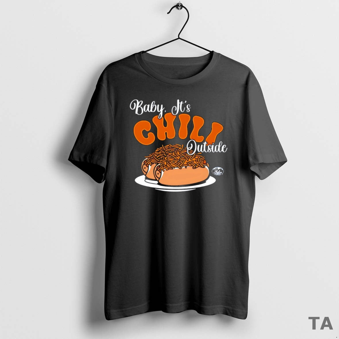 Top Baby Its Chili Outside Sweater - Adult & Kids T-Shirts, Sweatshirts & Hoodies apparel design preview 1