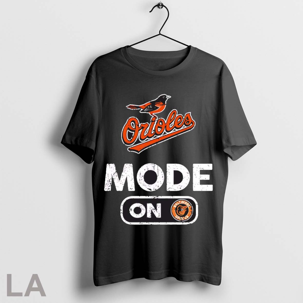 Top Baltimore Orioles Baseball Mode On - Adult & Kids T-Shirts, Sweatshirts & Hoodies apparel design preview 1